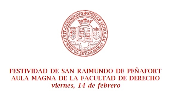 Programa de actos San Raimundo de Peñafort